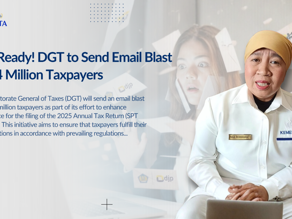 Get Ready! DGT to Send Email Blast to 14 Million Taxpayers