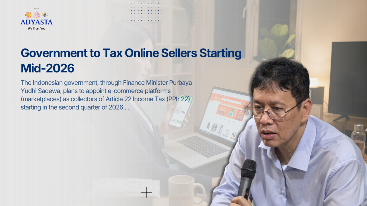 Government to Tax Online Sellers Starting Mid-2026