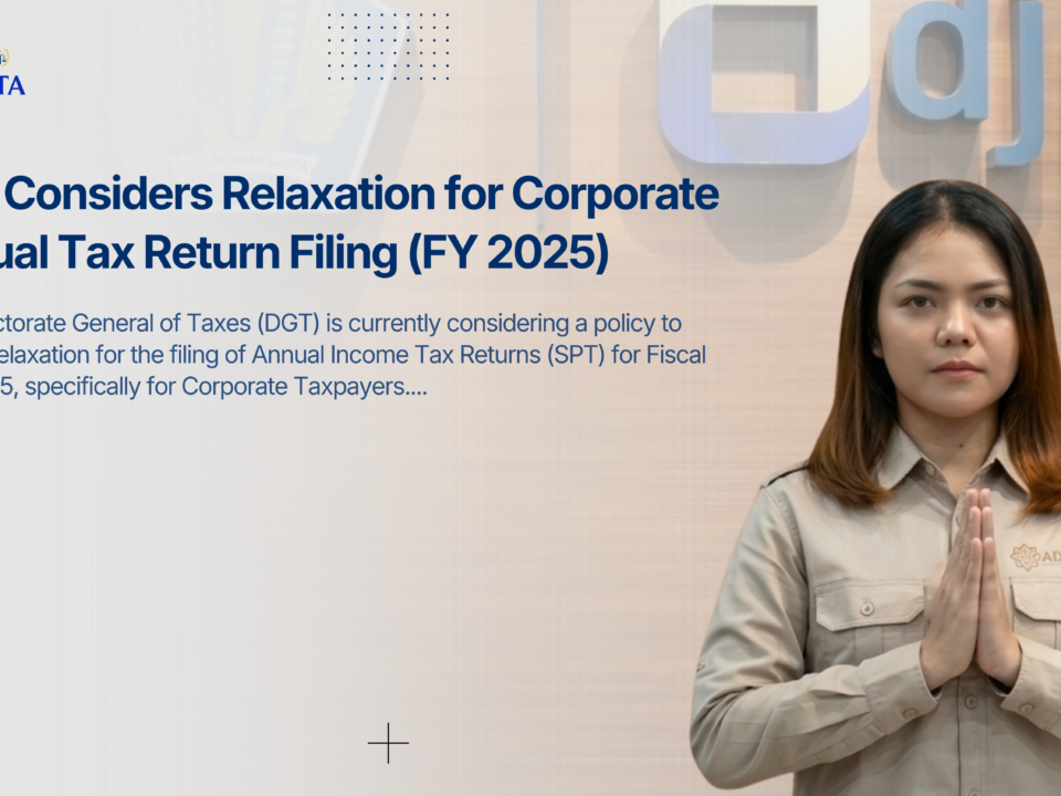DGT Considers Relaxation for Corporate Annual Tax Return Filing (FY 2025)