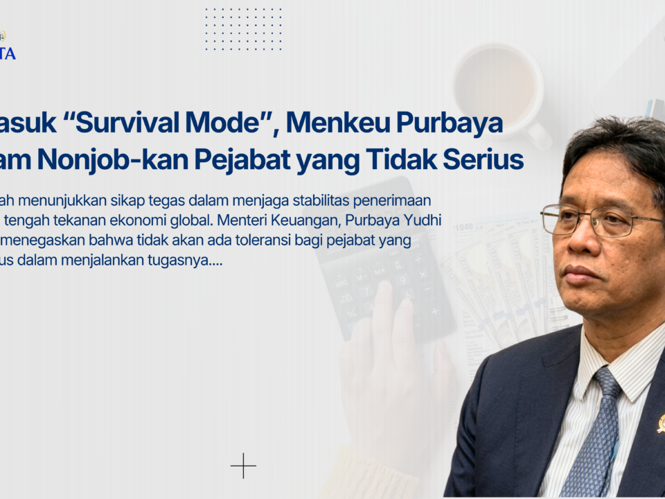 RI Masuk “Survival Mode”, Menkeu Purbaya Ancam Nonjob-kan Pejabat yang Tidak Serius