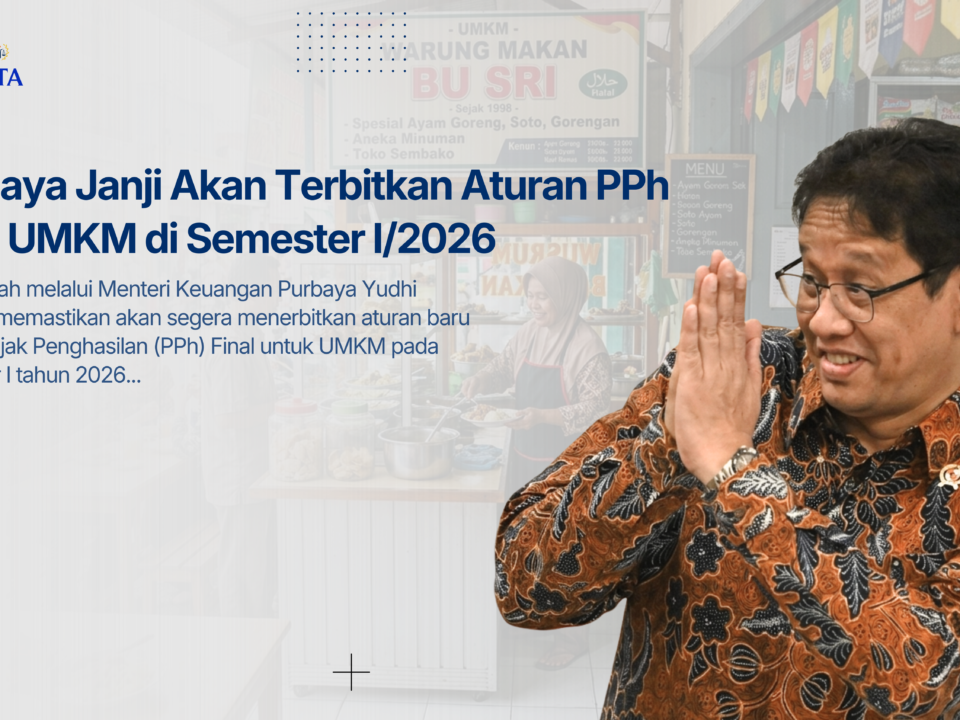 Purbaya Janji Akan Terbitkan Aturan PPh Final UMKM di Semester I/2026
