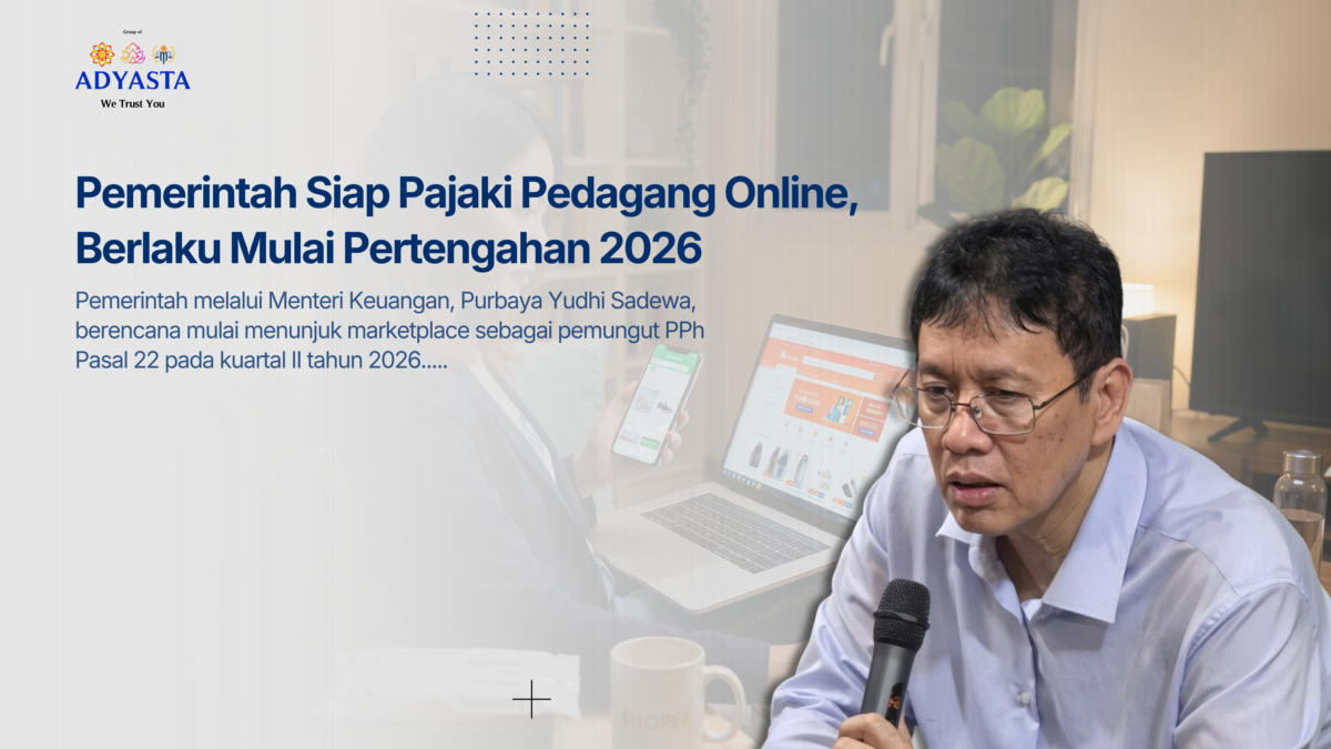 Pemerintah Siap Pajaki Pedagang Online, Berlaku Mulai Pertengahan 2026
