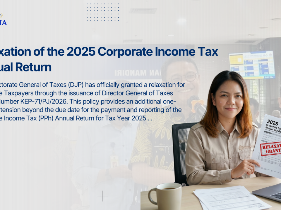 Relaxation of the 2025 Corporate Income Tax Annual Return