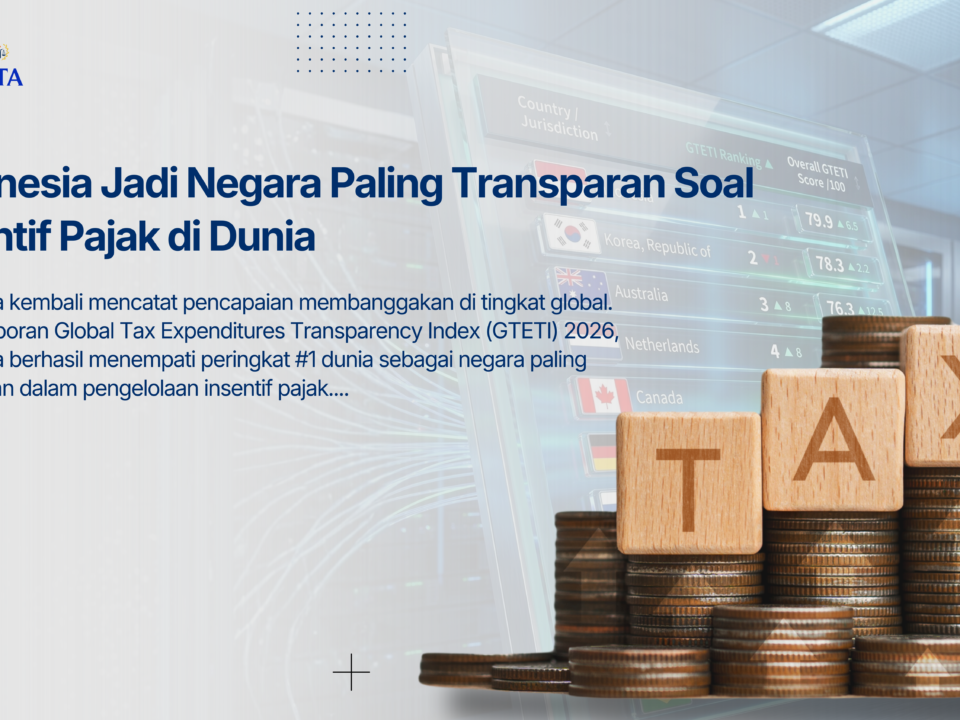 Indonesia Jadi Negara Paling Transparan Soal Insentif Pajak di Dunia