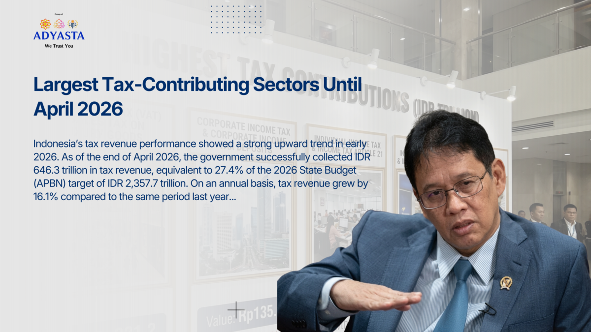 Largest Tax-Contributing Sectors Until April 2026