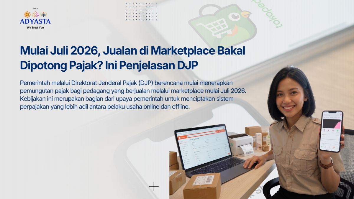 Mulai Juli 2026, Jualan di Marketplace Bakal Dipotong Pajak? Ini Penjelasan DJP