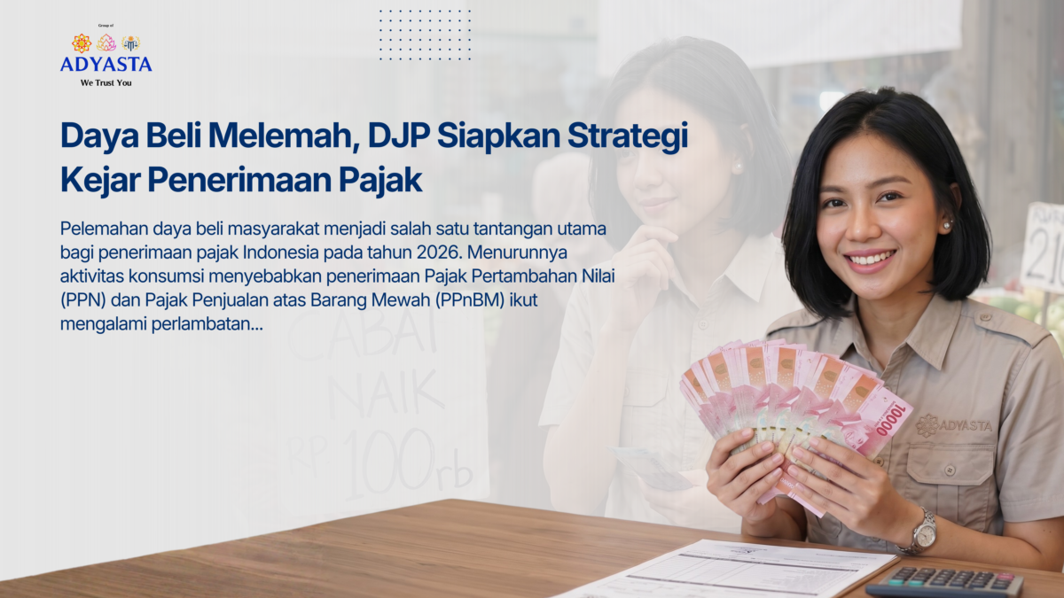 Daya Beli Melemah, DJP Siapkan Strategi Kejar Penerimaan Pajak Pendahuluan