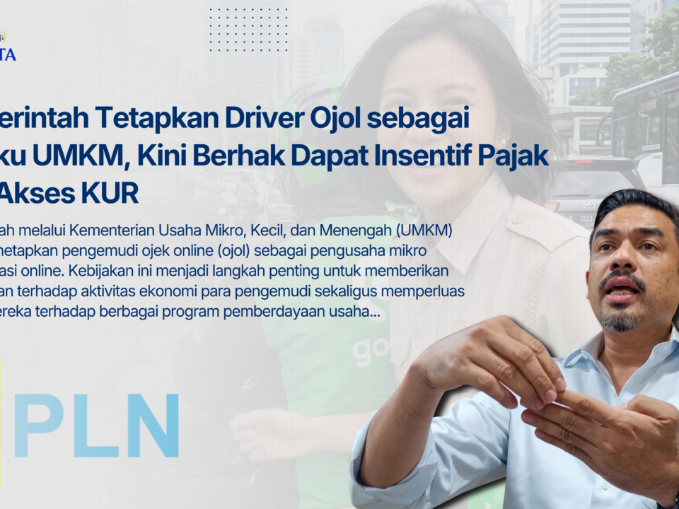 Pemerintah Tetapkan Driver Ojol sebagai Pelaku UMKM, Kini Berhak Dapat Insentif Pajak dan Akses KUR