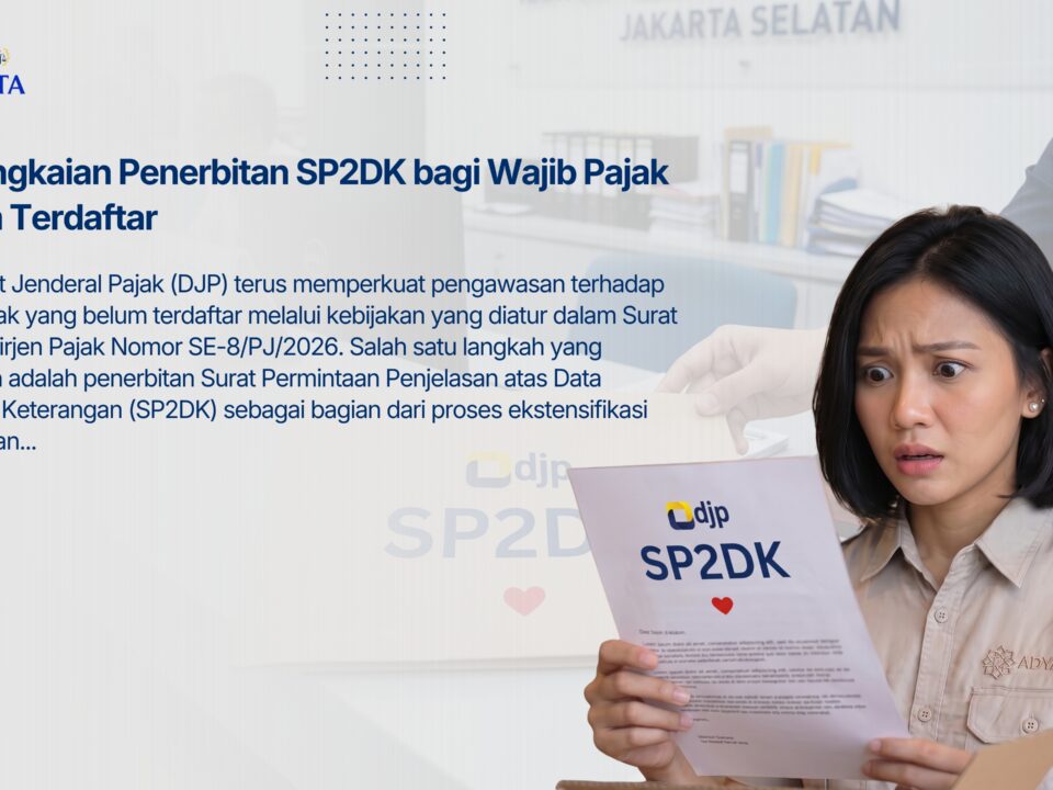 Ini Rangkaian Penerbitan SP2DK bagi Wajib Pajak Belum Terdaftar