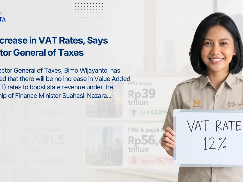 No Increase in VAT Rates, Says Director General of Taxes