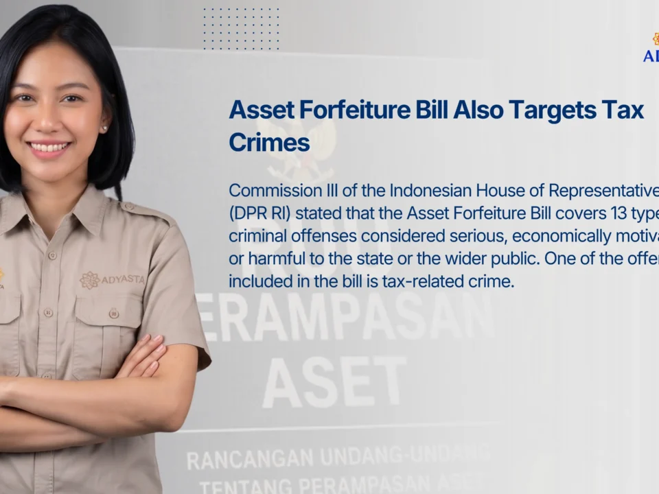 Asset Forfeiture Bill Also Targets Tax Crimes