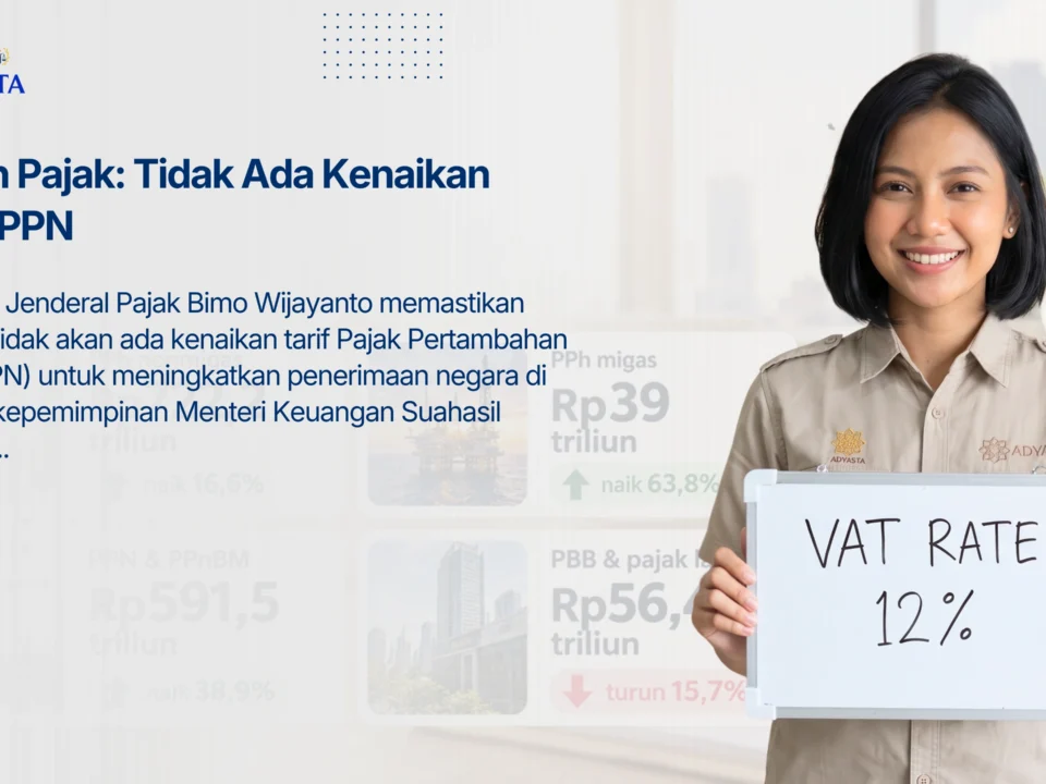 Dirjen Pajak: Tidak Ada Kenaikan Tarif PPN