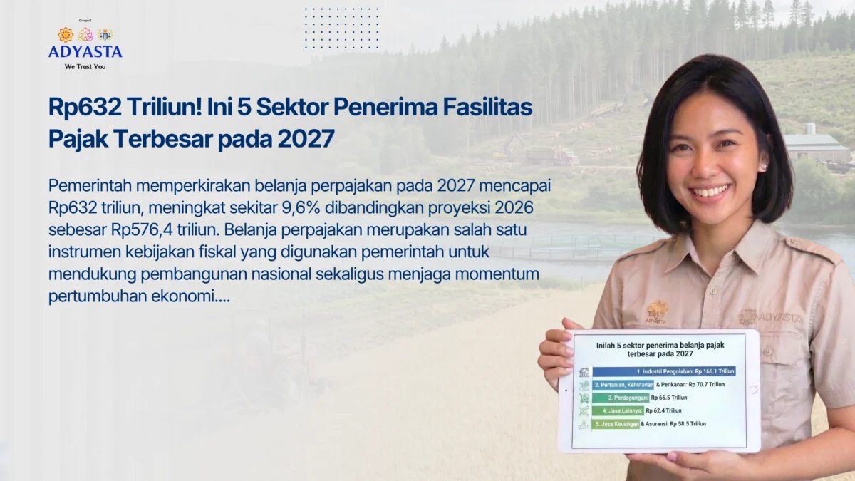Rp632 Triliun! Ini 5 Sektor Penerima Fasilitas Pajak Terbesar pada 2027
