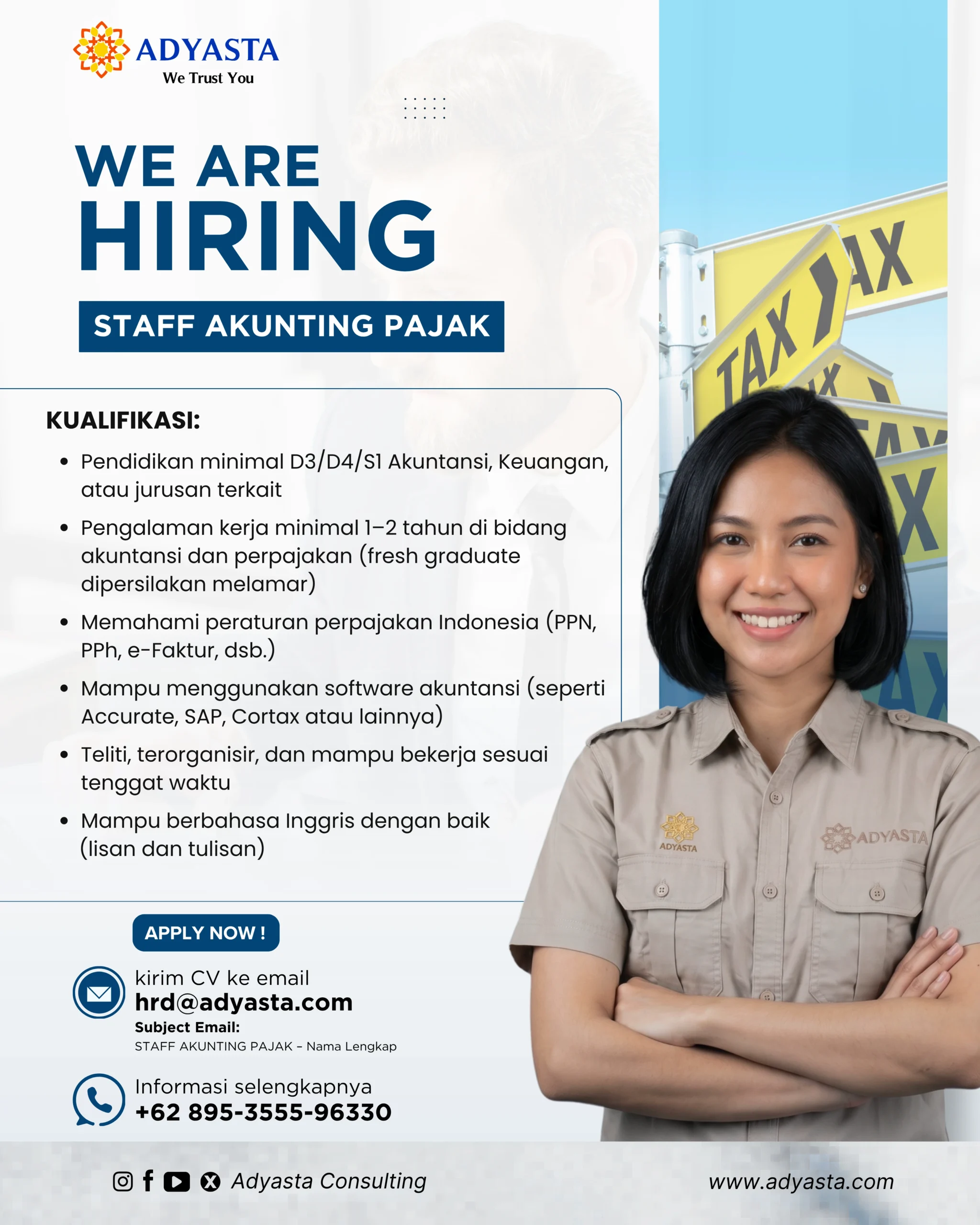 staf akunting pajak