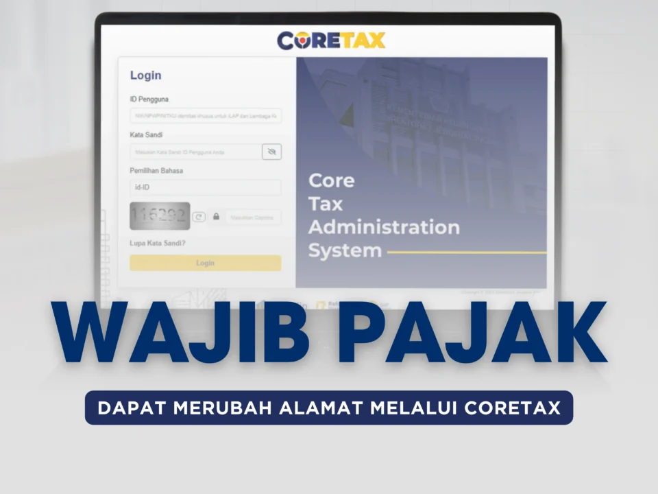 Wajib pajak dapat merubah alamat melalui Coretax