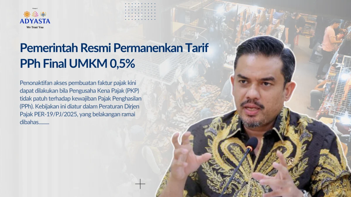 Tarif PPh Final UMKM 0,5%