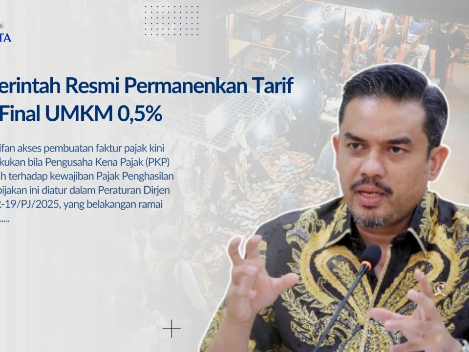 Tarif PPh Final UMKM 0,5%