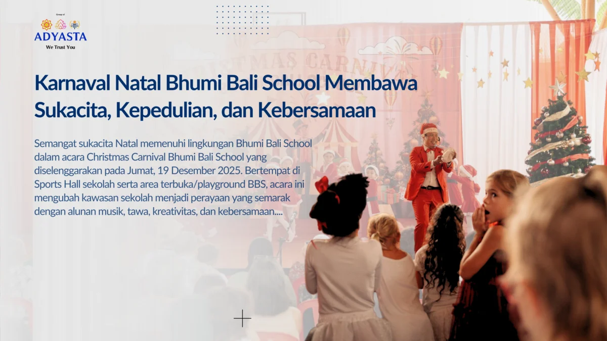 Karnaval natal bhumi bali school
