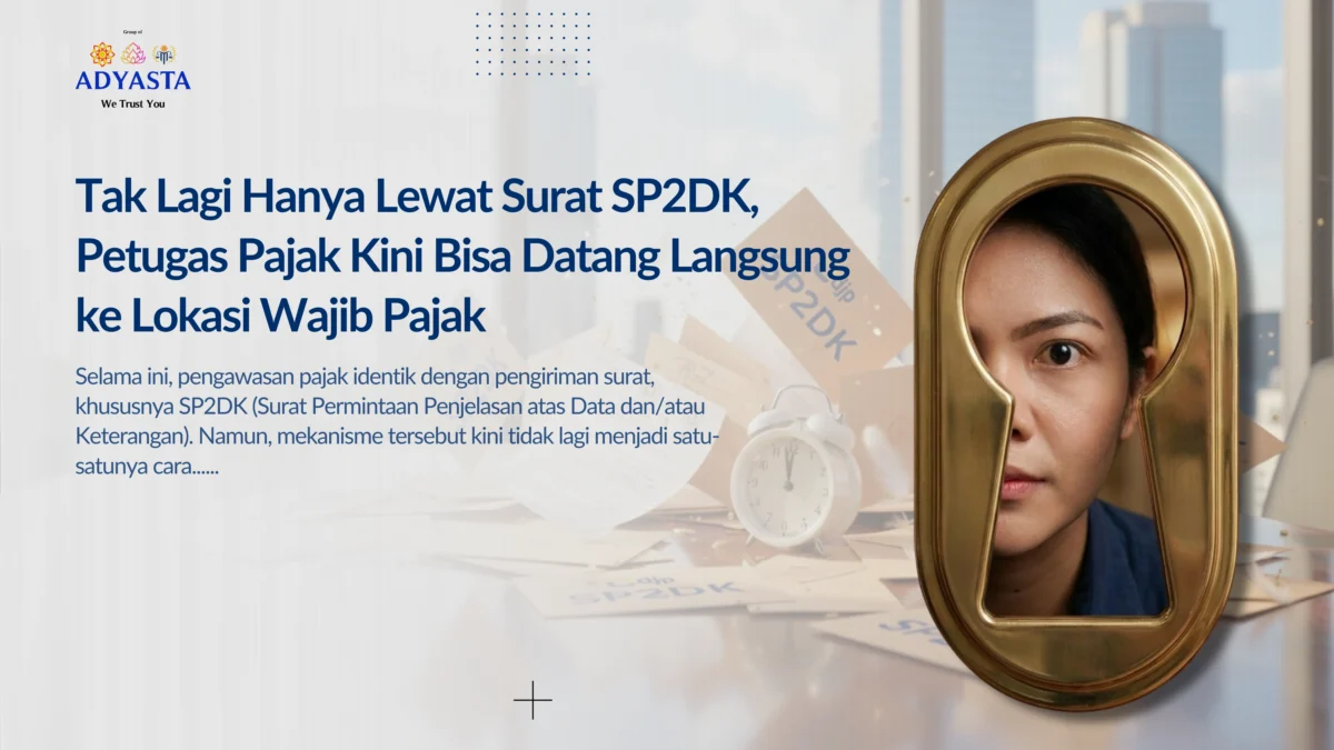 petugas pajak kini bisa datang langsung ke lokasi wajib pajak
