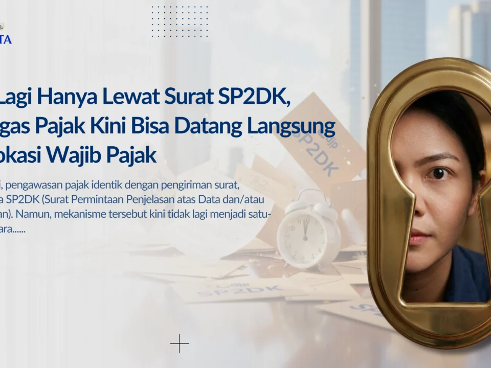 petugas pajak kini bisa datang langsung ke lokasi wajib pajak