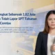 wajib pajak telah lapor SPT tahunan PPh lewat coretax