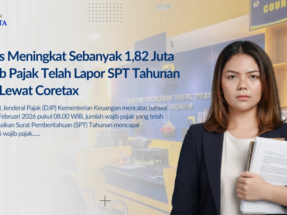 wajib pajak telah lapor SPT tahunan PPh lewat coretax