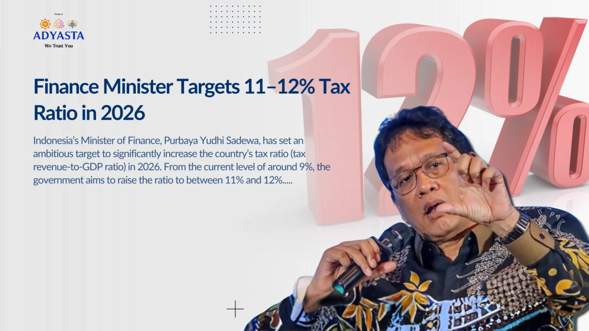 finance minister targets 11-12% tax ratio in 2026