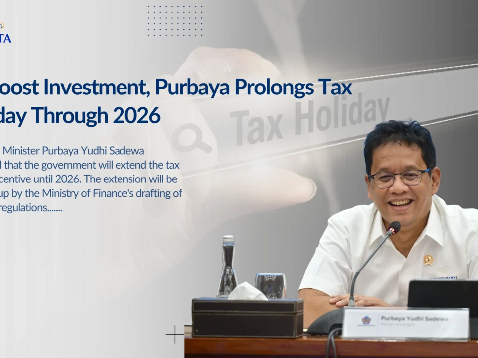 Purbaya Prolongs tax holiday through 2026