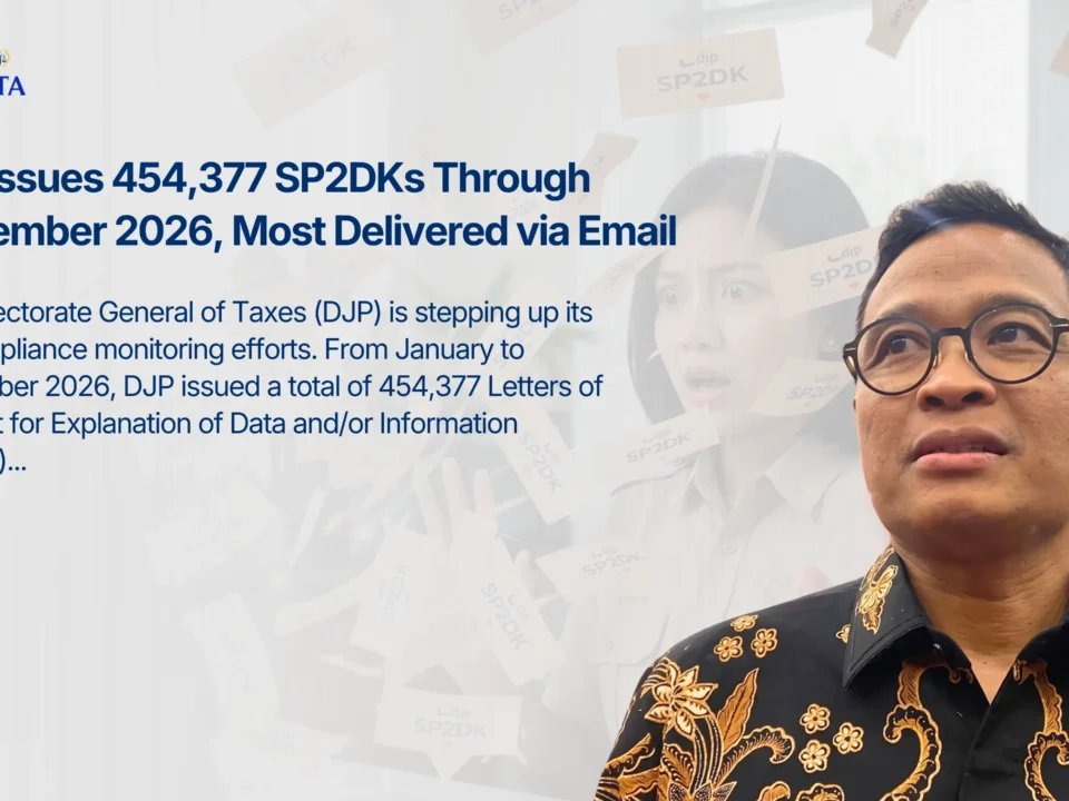 DJP Issues 454,377 SP2DKs Through September 2026