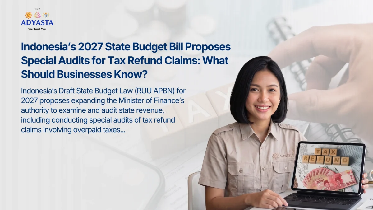 Special Audit for Tax Refund Claims