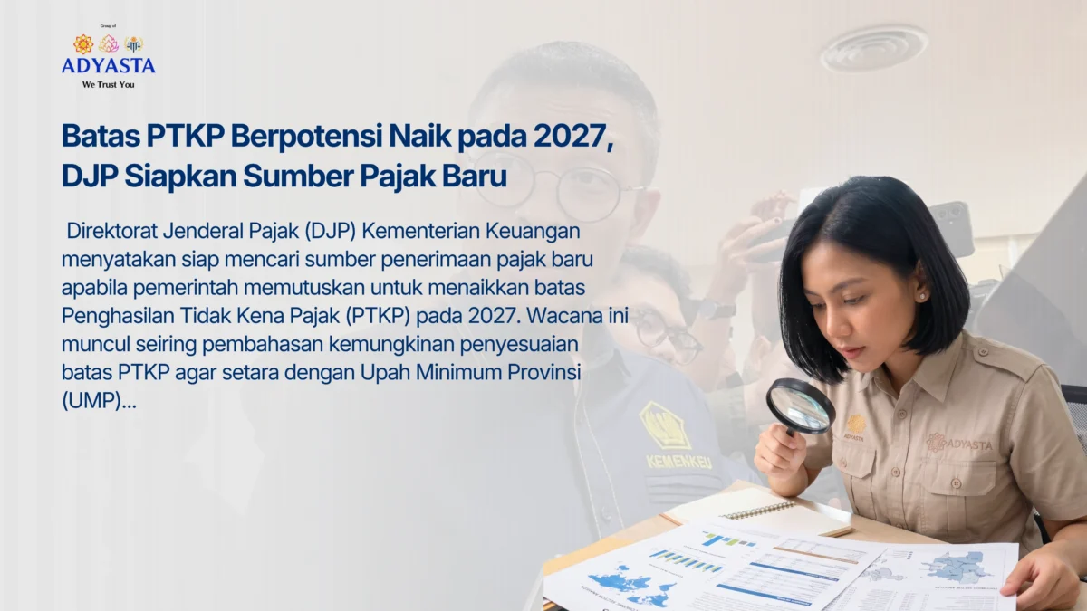 DJP Siapkan Sumber Pajak Baru
