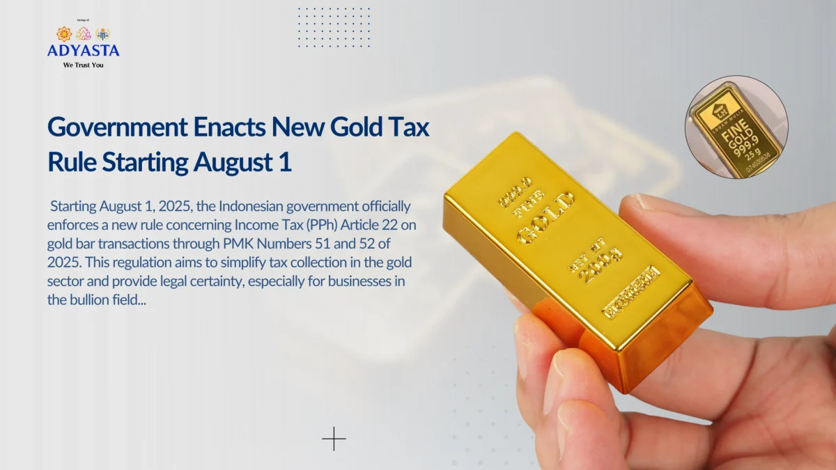 New Gold Tax Rule
